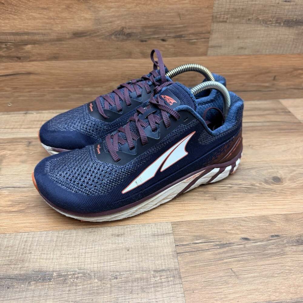 Altra Torin 4 Plush Size 8 Womens Running Shoes Navy Coral Zero Drop Sneakers